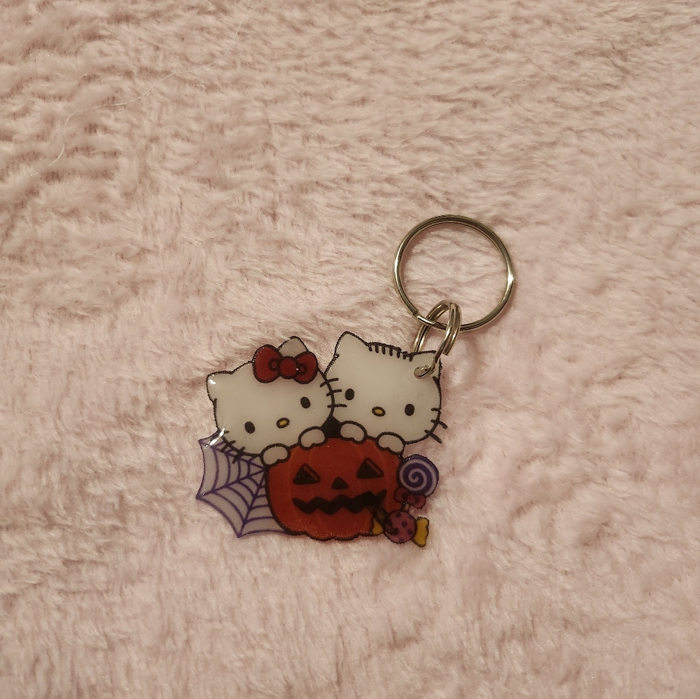 Key chain custom hello kitty